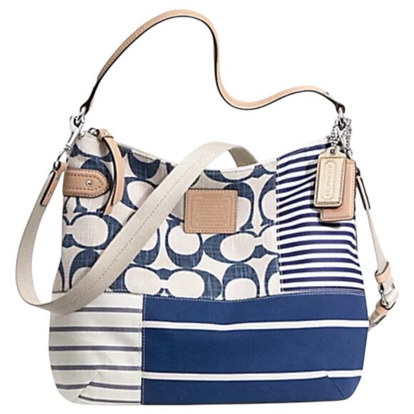 EUC Coach Daisy Patchwork Hobo